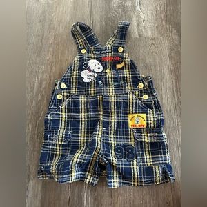VINTAGE SNOOPY OVERALLS 24M